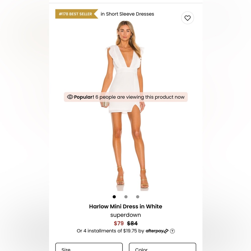 Revolve Superdown Harlow Mini Dress